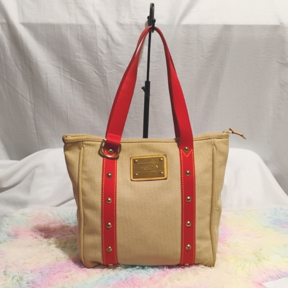 (#1) Authentic Louis Vuitton Antique Cabas MM Limited Edition Bag